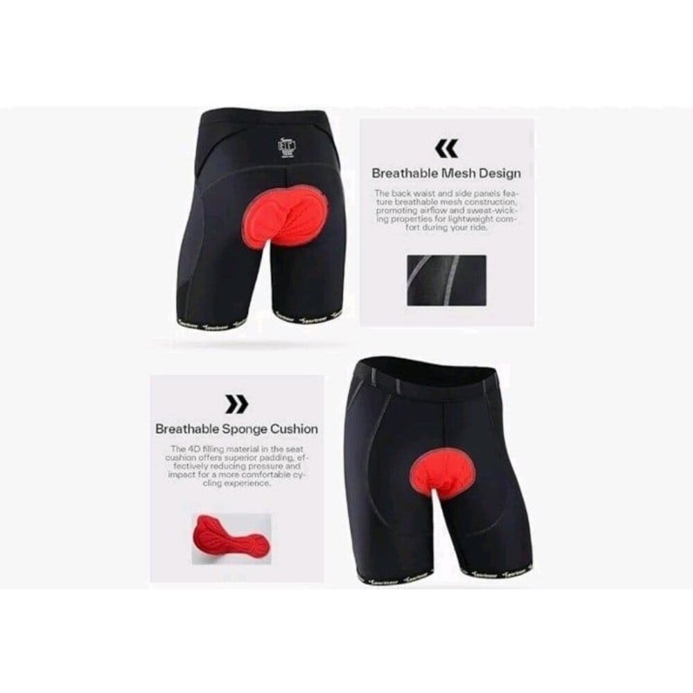 NEW Sportneer Bike/Cycling Shorts Men's Size XXL